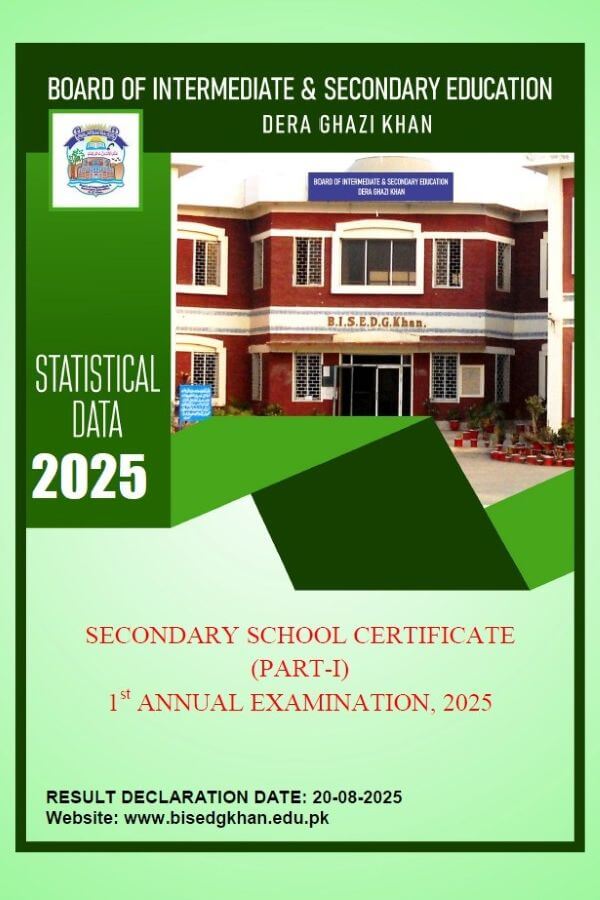 9th Class Gazette Dera Ghazi Khan 2025